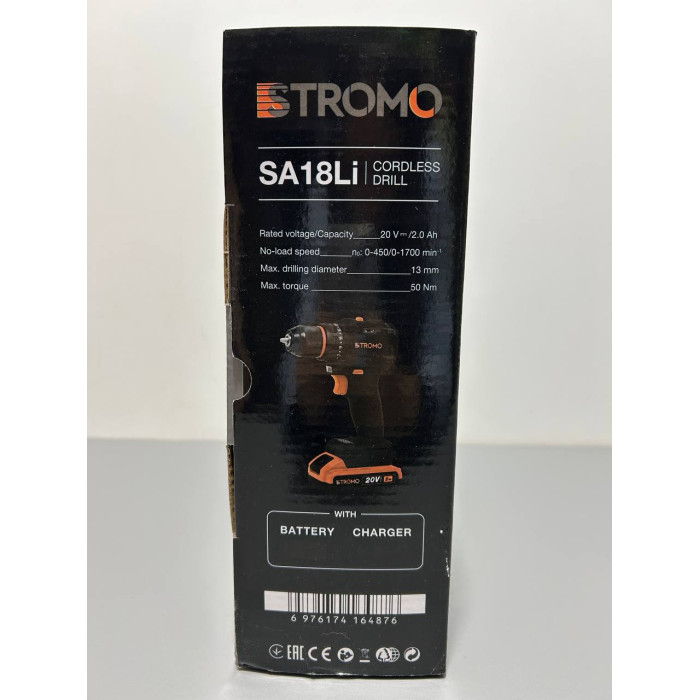Шуруповерт акумуляторний STROMO SA-18Li ( 1 АКБ)