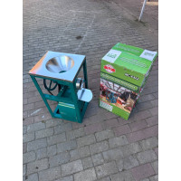 М'ясорубка №32 Fermax MC-FM2 з електродвигуном, металевою рамою, великим вороном, нержавіючою платформою