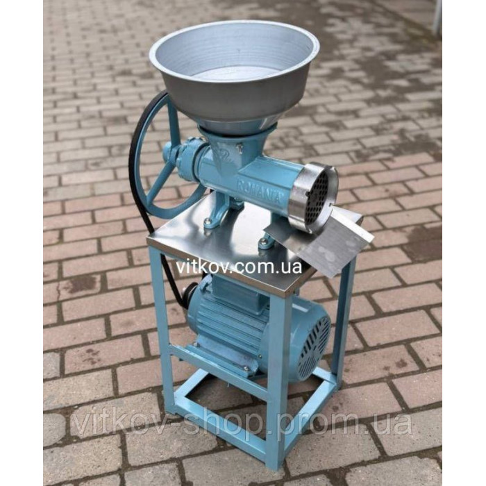 М'ясорубка чавунна  промислова з мотором 32 Румунія  3.5квт електрична мясорубка