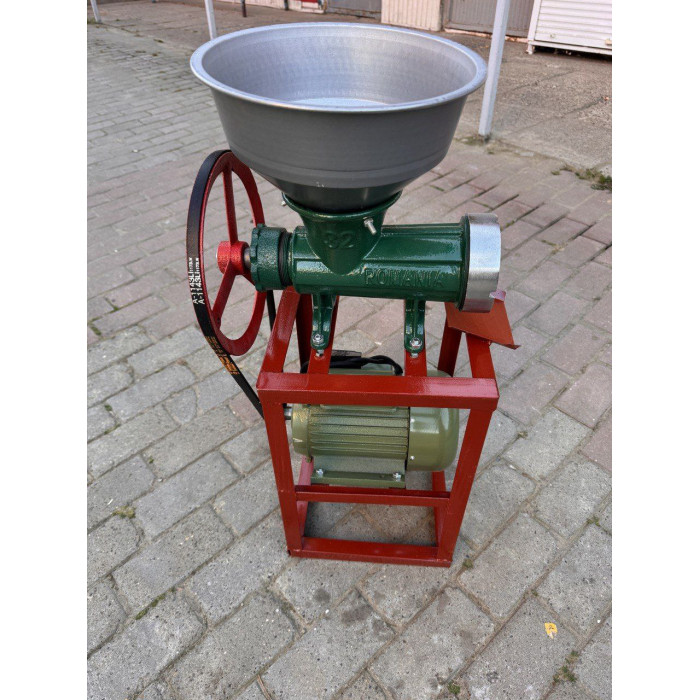 М'ясорубка чугунна електрична 32 Румунія костедробілка промислова м'ясорубка з мотором