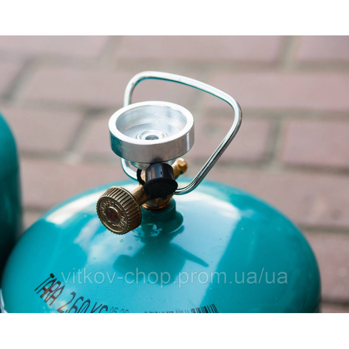 Перехідник для заправлення газових балонів, перехідник під польський балон 3/8 і вітчизняний 1/2