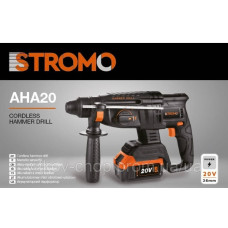 Акумуляторний перфоратор Stromo AHA20 (безщітковий, з АКБ та ЗУ)