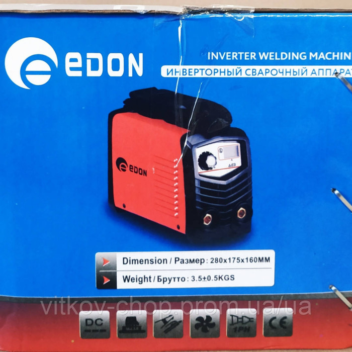 Зварювальний інвертор Edon MINI 300S, Зварювальний апарат, зварювання