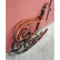 Ковані боковини для качалки (Роза декор)