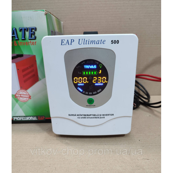 Джерело безперебійного живлення типу ДБЖ (UPS) EAP-700 Westech, 700Va/12v