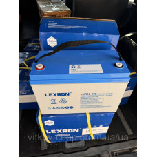 Акумулятор гелевий тяговий  LEXRON LXR12-105, GEL, 12 В, 105 Ач, 330*171*219 мм. 100a Є ОПТ