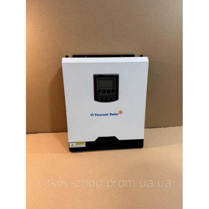 Гібридний сонячний інвертор Tescom 3кВт 24V MPPT (VM 3000)