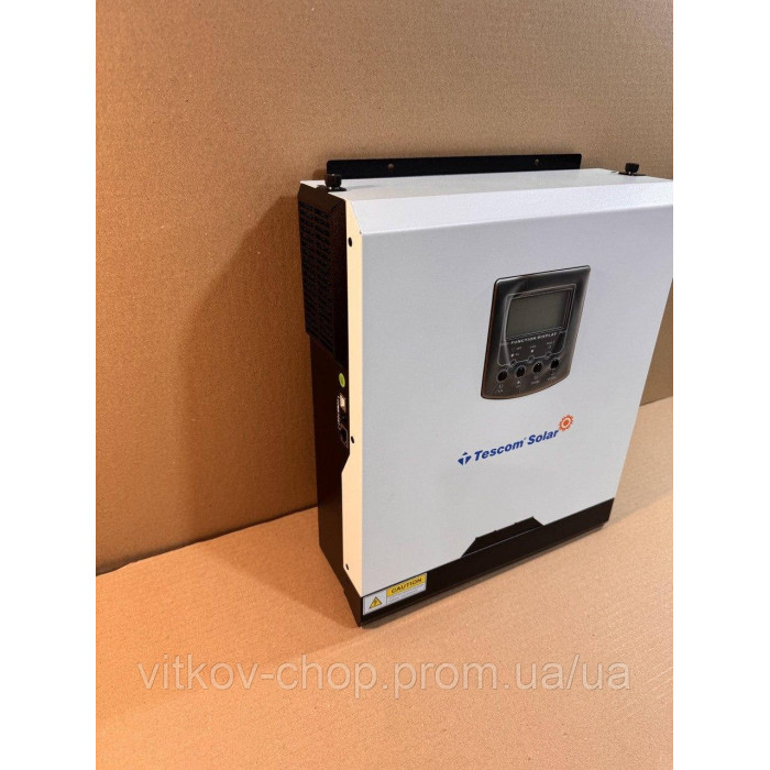 Гібридний сонячний інвертор Tescom 3кВт 24V MPPT (VM 3000)