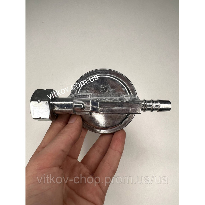 Газовий редуктор Bradas, 37 mbar, 1,5 кг/г