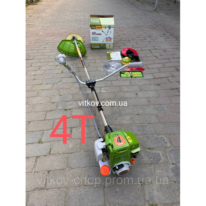 Бензокоса 4-x тактна Procraft T-5600 мотокоса