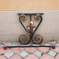 Ковані боковини для столу ( Роза)