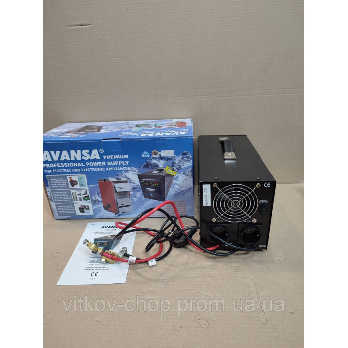 Джерело безперебійного живлення типу ДБЖ (UPS) Avansa-500W 800Va/12v