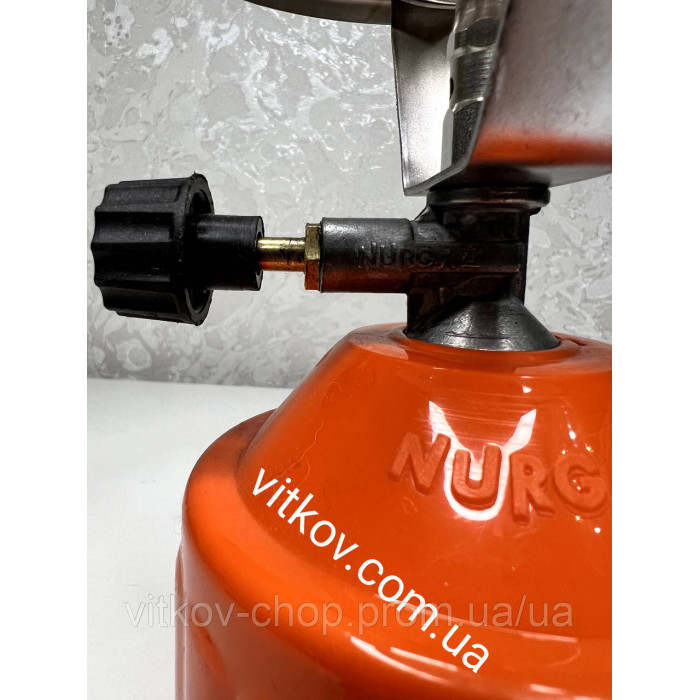 Газовий пальник NG132-4 Nurgaz + регулювання полум'я під балони Vita Gas