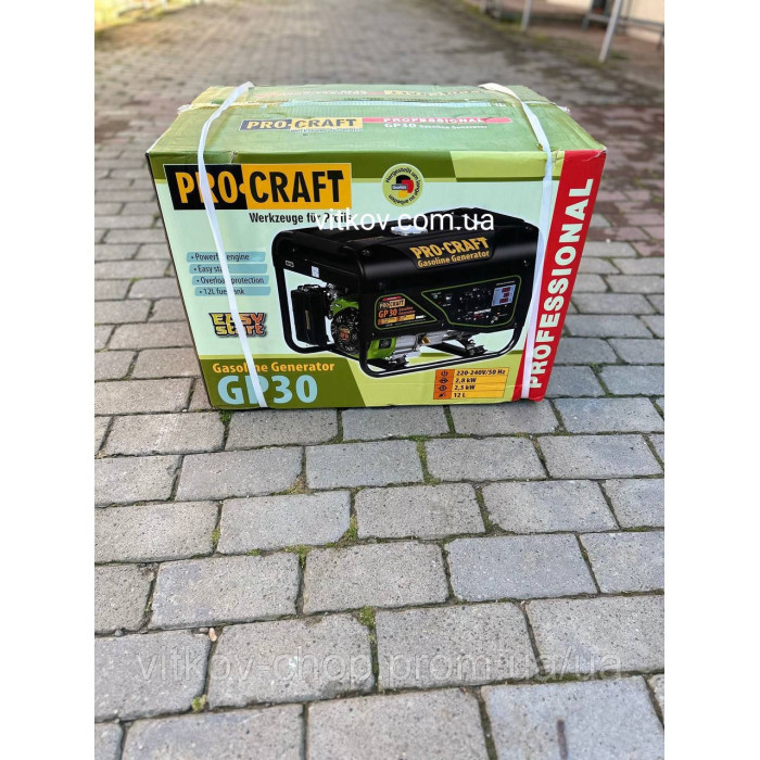 Генератор бензиновий Procraft GP30