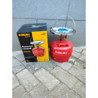 Комплект газовий кемпінг примус 5л Sigma балон туристический горелка