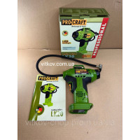 Акумуляторний повітряний компресор Procraft LK20 (Без АКБ та ЗП)