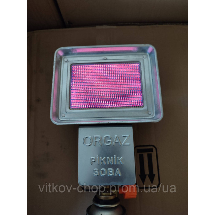 Пальник інфрокрасний 1,5 квт "orgaz piknik SOBA" Nurgaz NG 309, Обогревач для цангових балонів 220грам