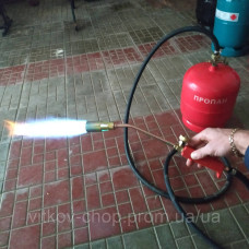 Газовий пальник для смоління курей, довжина шланга під замовлення на фото 2 дюйми діаметр сопла 30 мм
ціна без балона