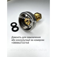 Перехідник для заправки газових балонів на АЗС,з лівим різьбленням 15.8 мм.Tomasetto