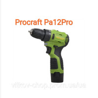 Шуруповерт Procraft PA12Pro (1 акб) безщітковий компактний шуруповерт шурупокрут дриль 12v