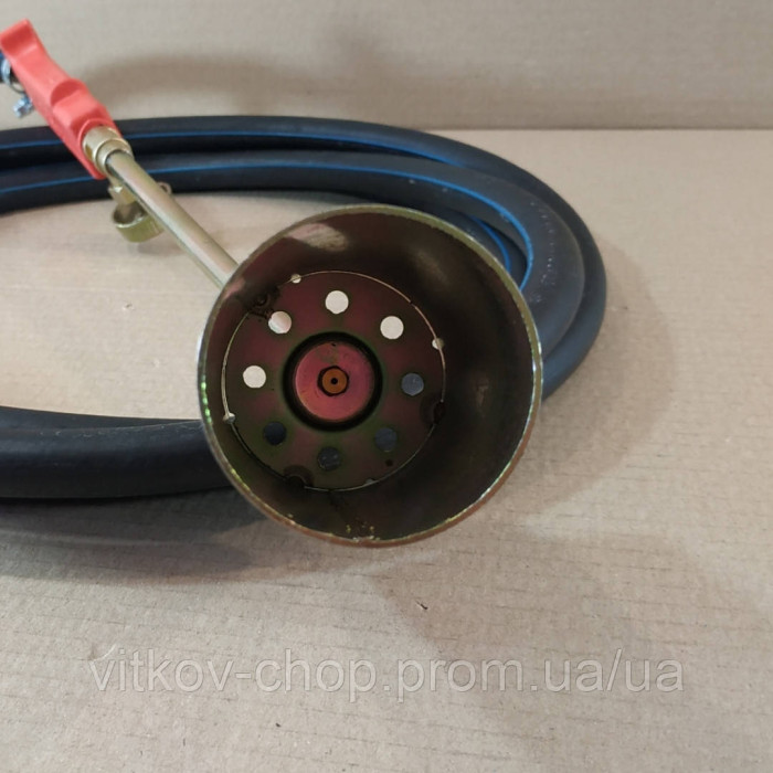 Газовий пальник для смоління USB, курей, довжина шланга під замовлення на фото 3 дюйми,діаметр сопла 50 мм