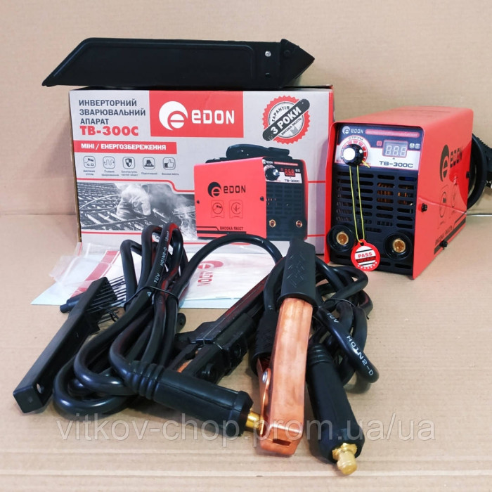 ЗВАРОЧНИЙ ІНВЕРТОР EDON MMA 300C MINI

сварочний апарат