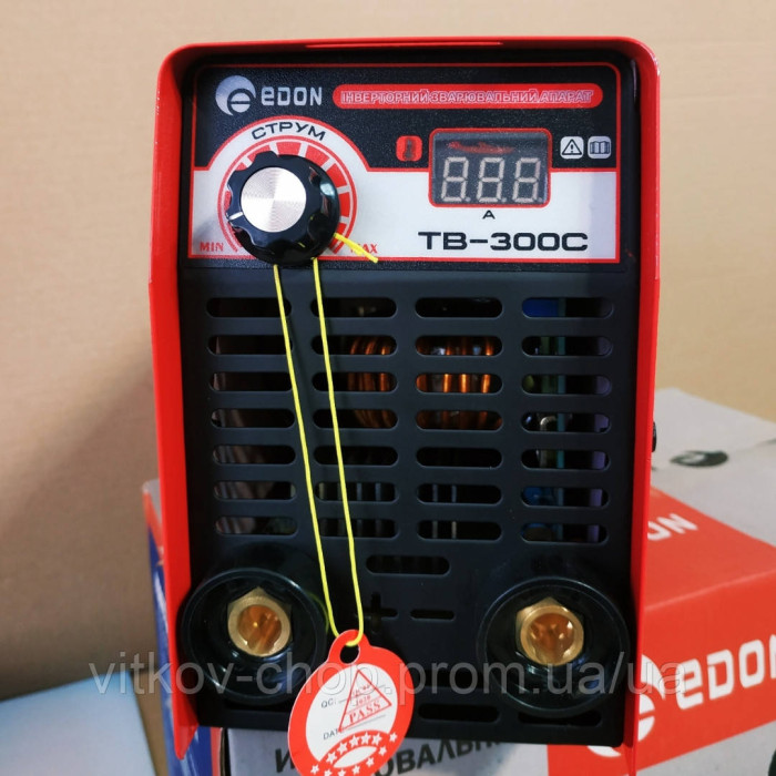 ЗВАРОЧНИЙ ІНВЕРТОР EDON MMA 300C MINI

сварочний апарат