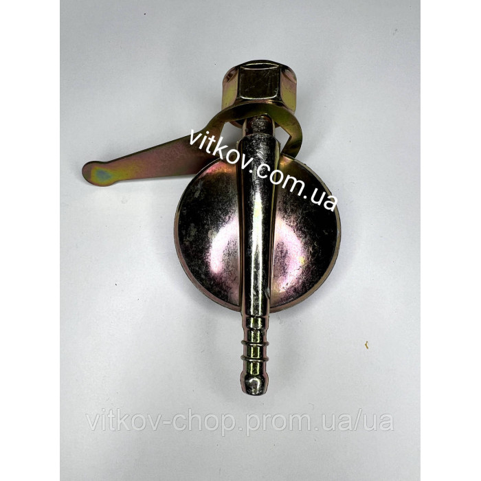 Редуктор пропановий для побутового газового балона,жабка тиск 1.5kg/h, 300mm/SS