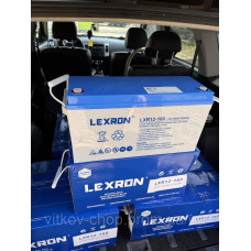 Акумуляторна батарея Lexron LR-DCK-12-160 Carbon-Gel 12V 160 Ah DEEP CYCLE (522 x 240 x 221) 44.5kg Є ОПТ