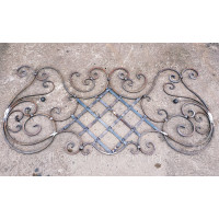 Художня ковка (решітка)Баян квадрат 10 розмір 154*72