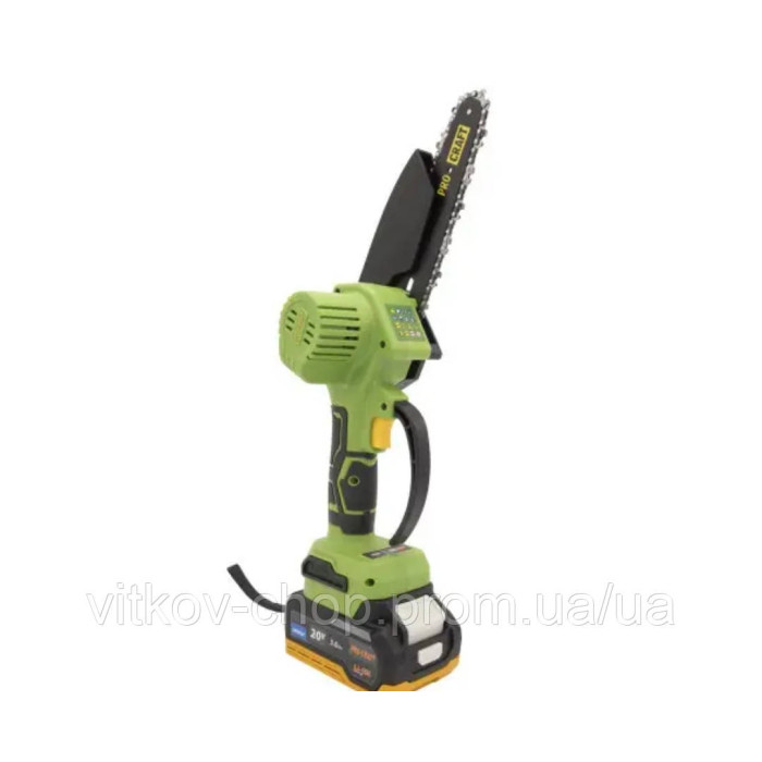 Акумуляторна безщіткова ланцюгова міні пила PKA22Li Brushless 2 шини 2 ланцюги